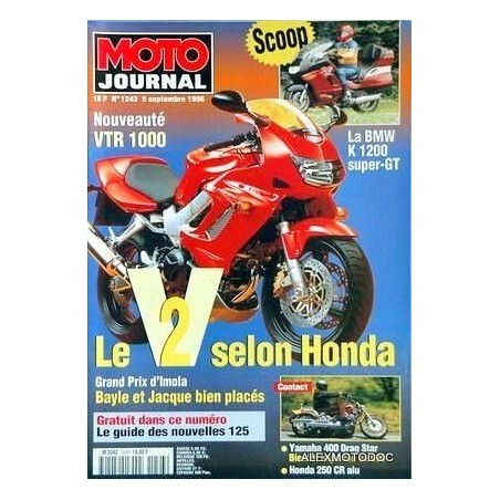 moto journal,Moto journal 1243,n° 1243,revue,moto,essai,journal,revues,revues moto,motos,revue moto,