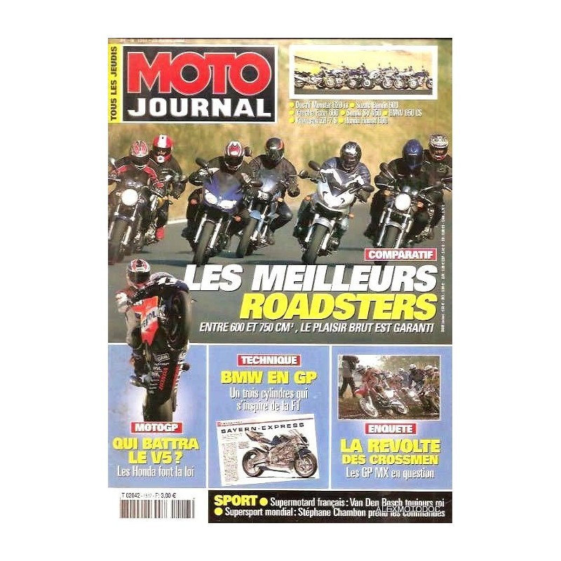 moto journal,Moto journal 1517,n° 1517,revue,moto,essai,journal,revues,revues moto,motos,revue moto,