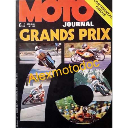 Moto journal Spécial grand-prix 1973