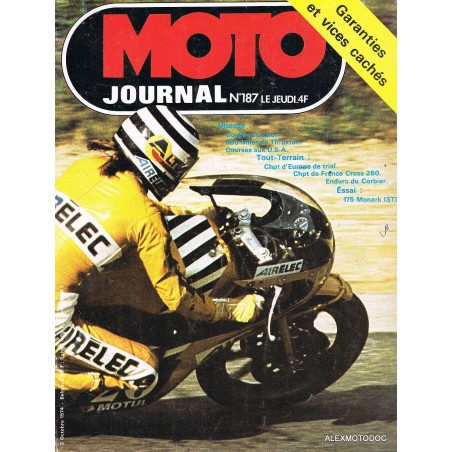 Moto journal n° 187