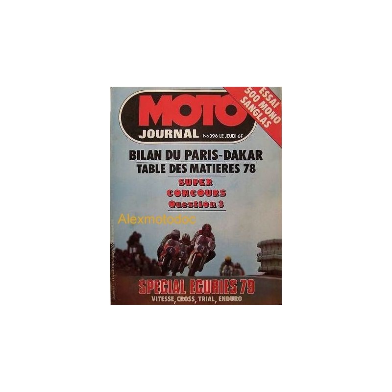 Moto journal n° 0