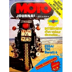 Moto journal n° 203