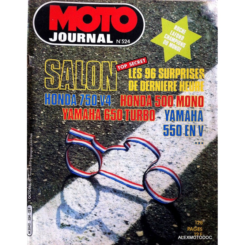 Moto journal n° 524