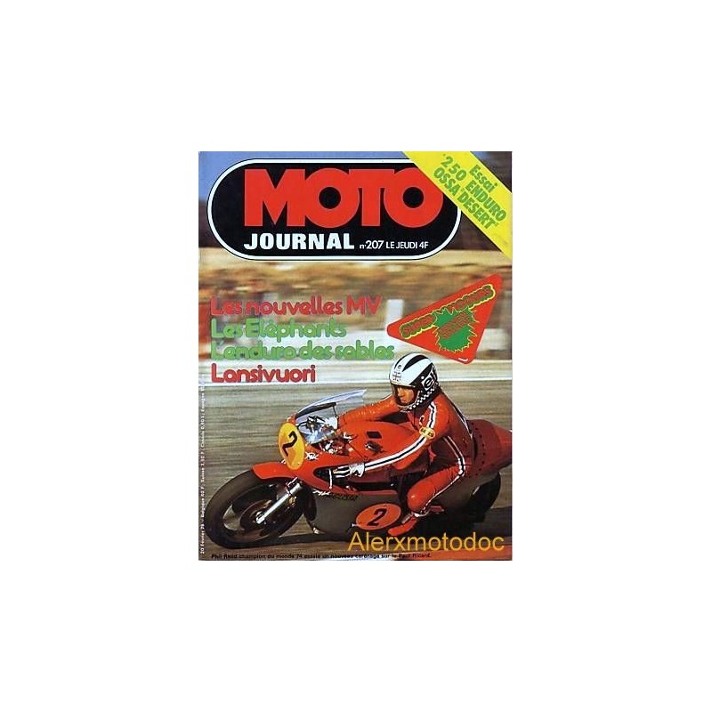 Moto journal n° 207