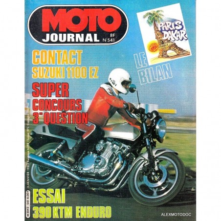 moto journal,Moto journal 541,n° 541,revue,moto,essai,journal,revues,revues moto,motos,revue moto,