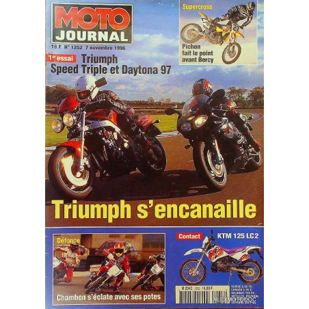 moto journal,Moto journal 1252,n° 1252,revue,moto,essai,journal,revues,revues moto,motos,revue moto,