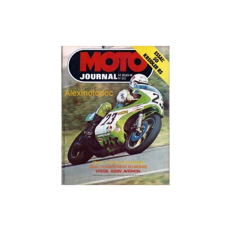 Moto journal n° 232