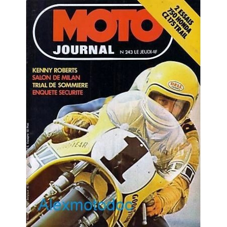 Moto journal n° 243