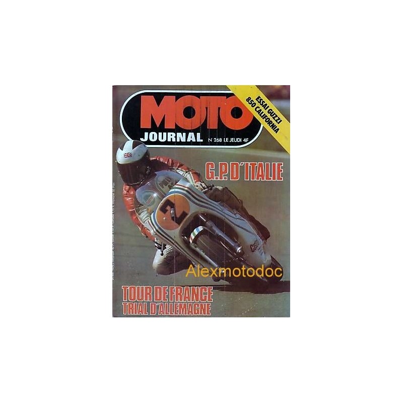 Moto journal n° 268