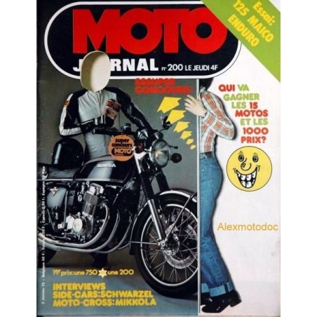 Moto journal n° 0