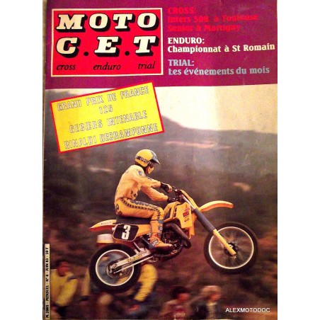 Moto C.E.T (Cross et tout-terrain) n° 4