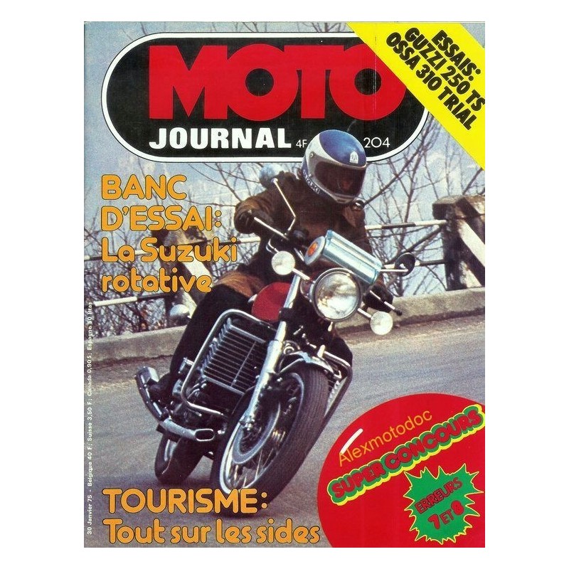 Moto journal n° 204