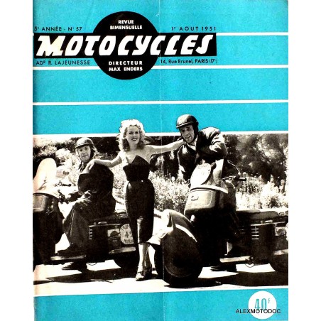 Motocycles n° 57