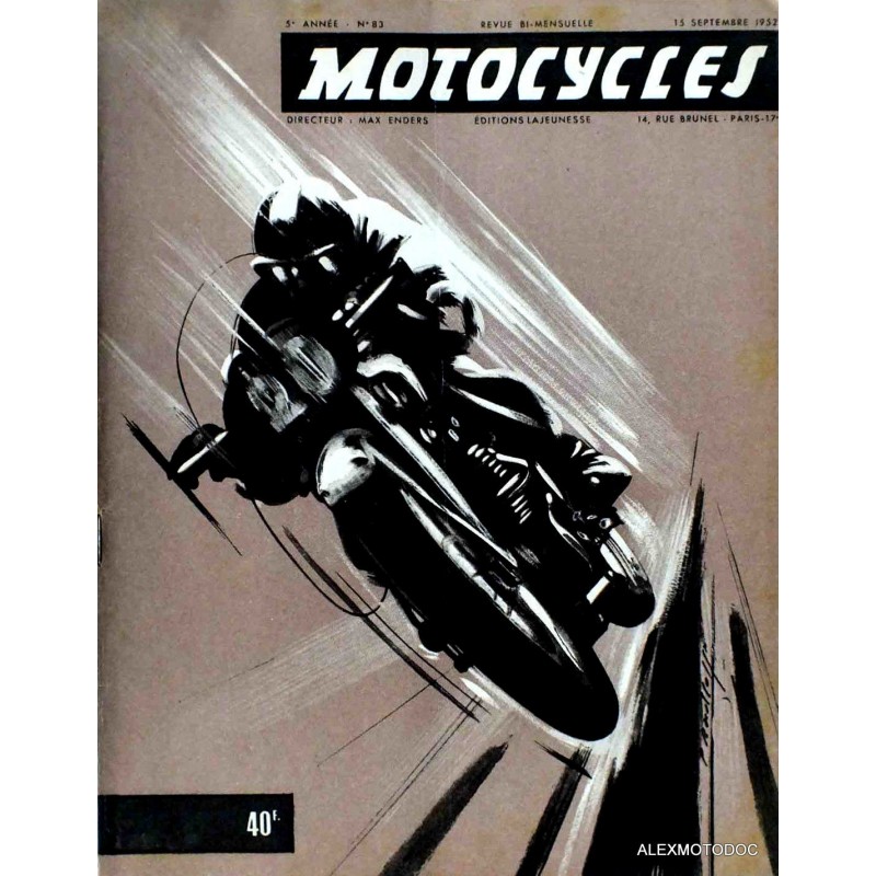 Motocycles n° 83