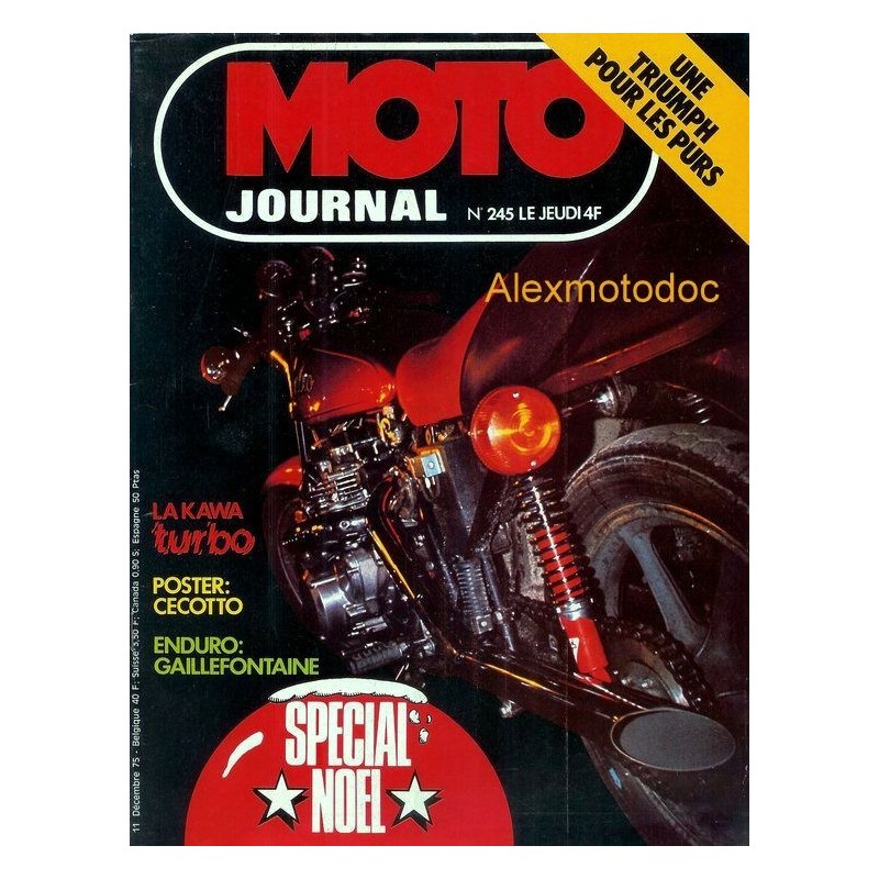 Moto journal n° 245