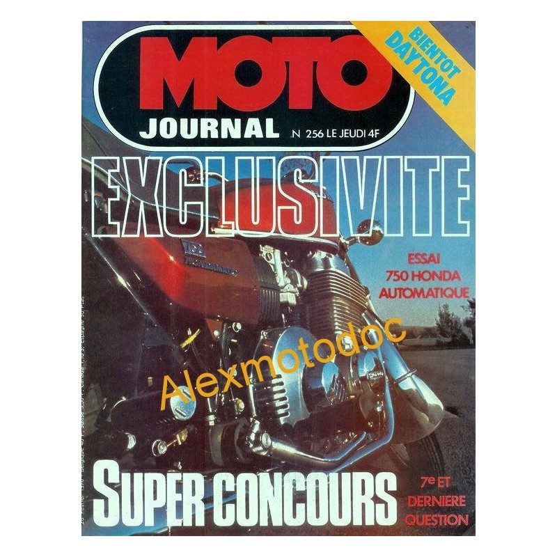 Moto journal n° 256