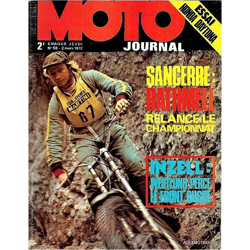 Moto journal n° 58