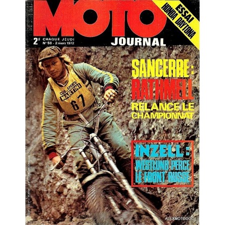 Moto journal n° 58