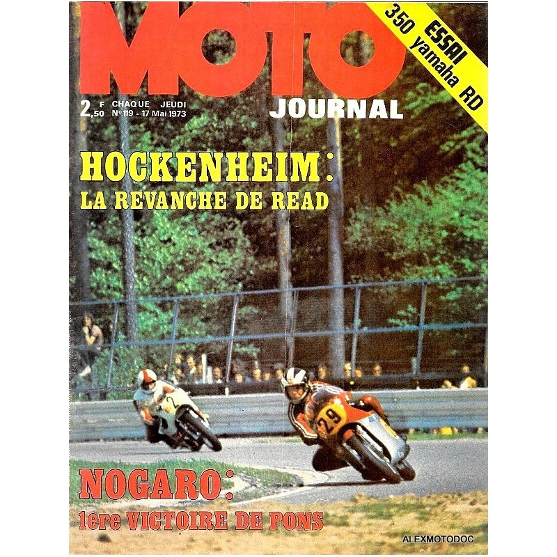 Moto journal n° 119