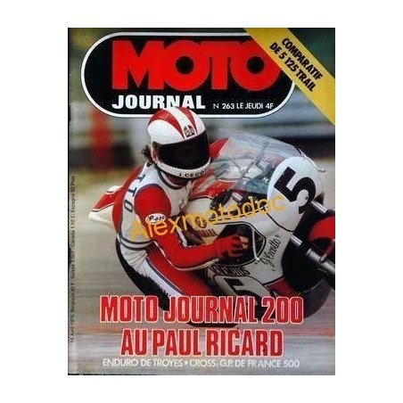 Moto journal n° 263