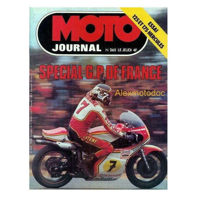 Moto journal n° 265