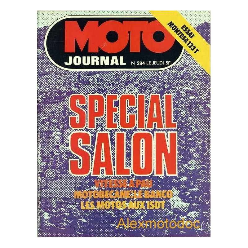 Moto journal n° 284