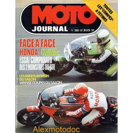 Moto journal n° 285