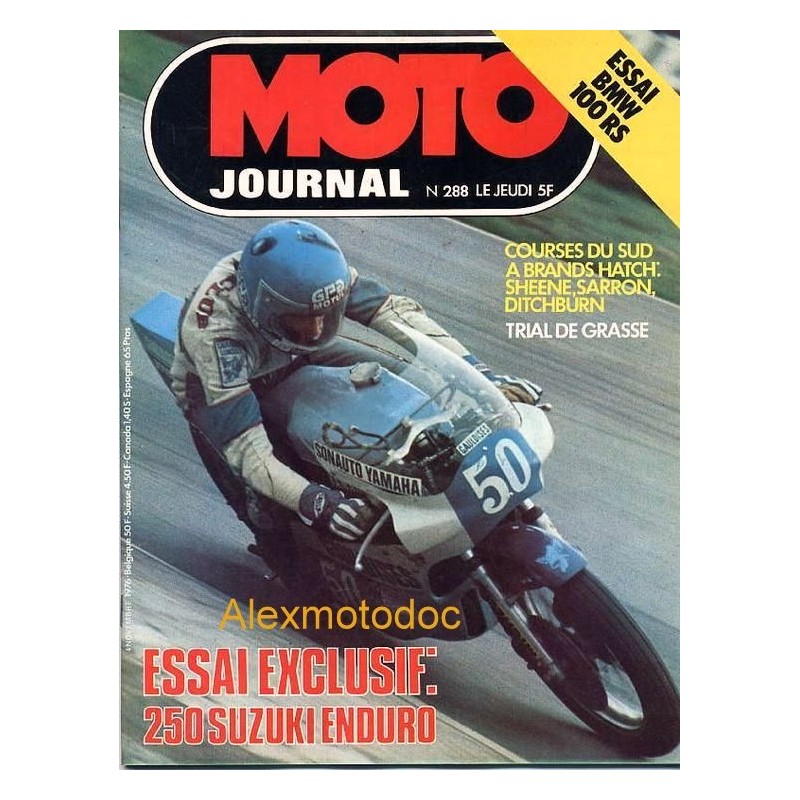 Moto journal n° 288