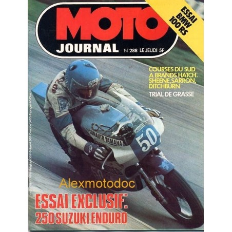 Moto journal n° 288