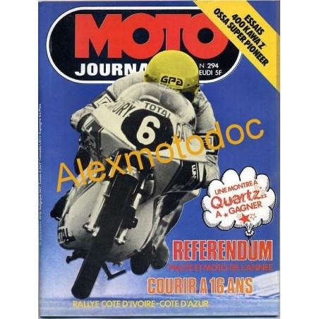 Moto journal n° 294