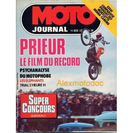 Moto journal n° 302