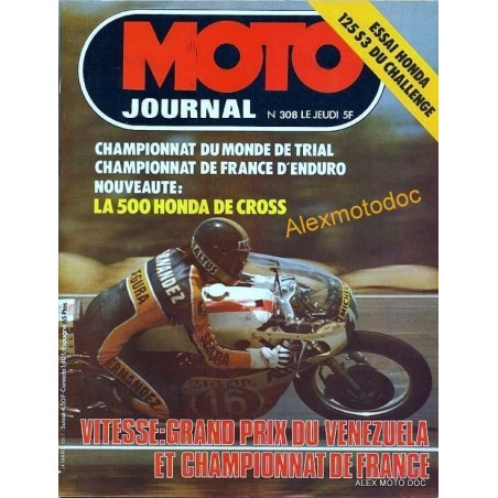 Moto journal n° 308