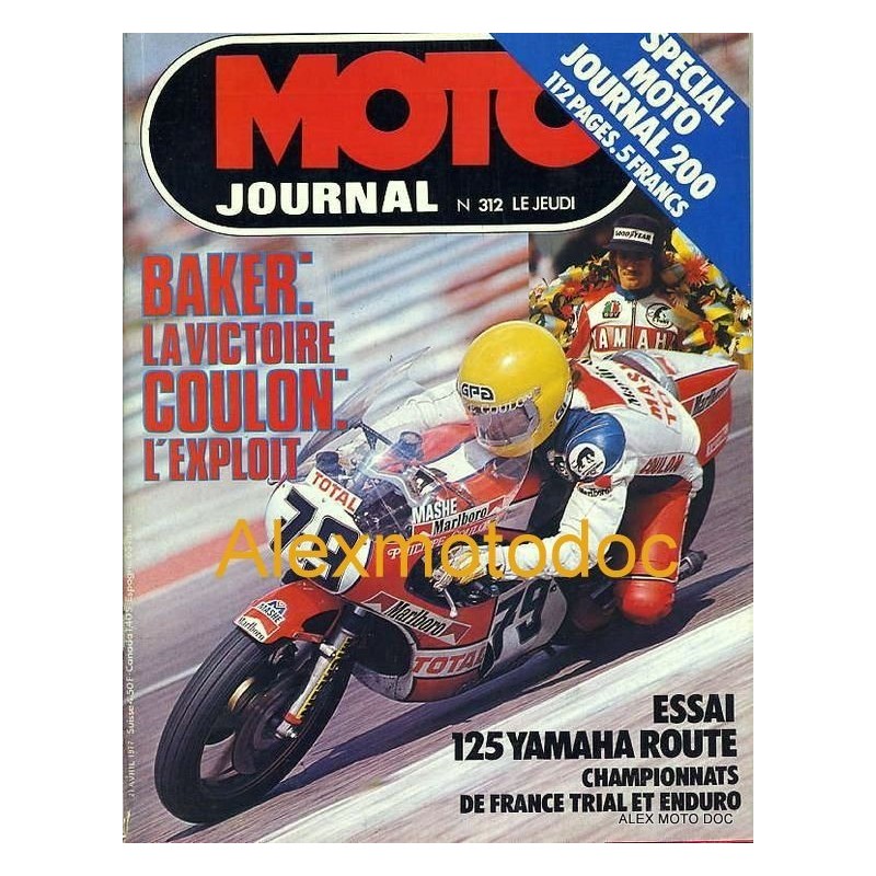 Moto journal n° 312