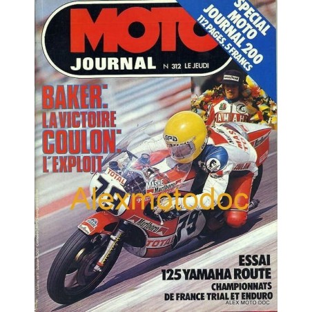 Moto journal n° 312