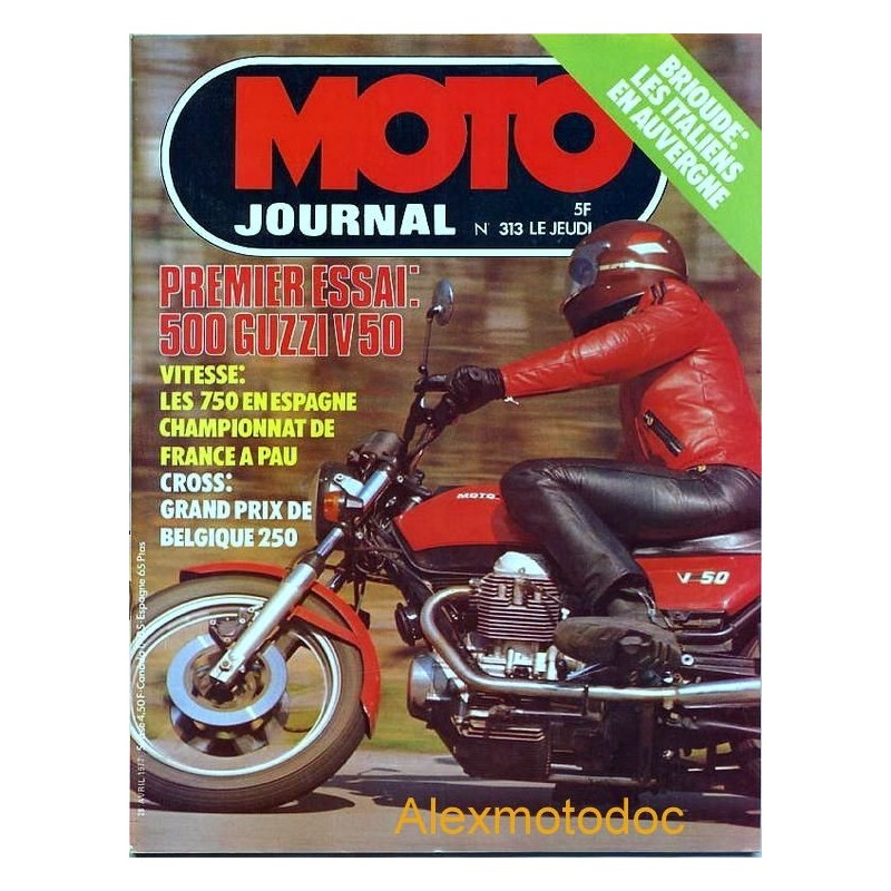 Moto journal n° 313