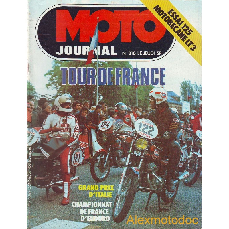 moto journal,Moto journal 316,revue,moto,essai,journal,Honda,BMW,Kawasaki,Suzuki,Yamaha,Triumph,Bsa,Harley,Norton,revue moto,