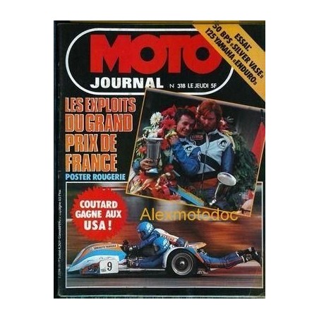 Moto journal n° 318