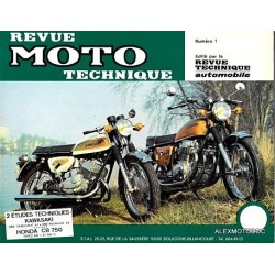 Revue moto technique KAWASAKI 250 A1 et 350 A7