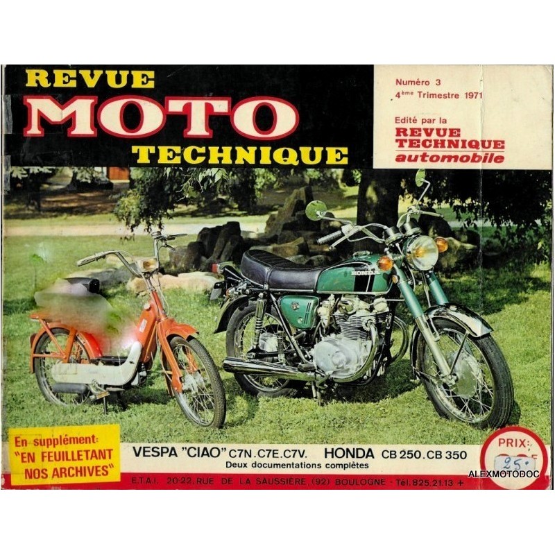 Revue moto technique CIAO