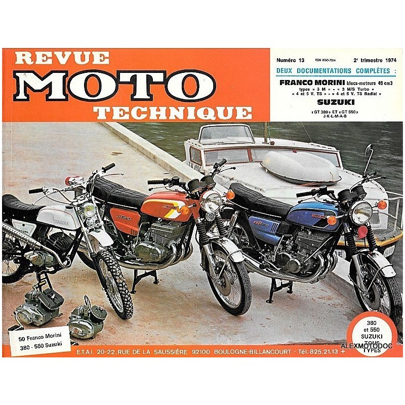 Revue moto technique  Moteur FRANCO MORINI