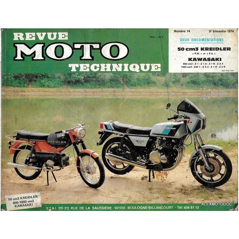 Revue moto technique n° 14 (KREIDLER 50)