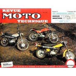 Revue moto technique n° 17 (SUZUKI RV 125 VAN-VAN)