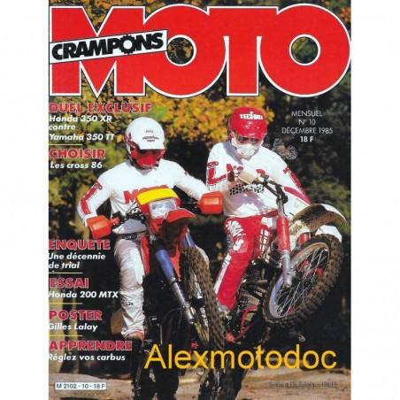 Moto crampons n°