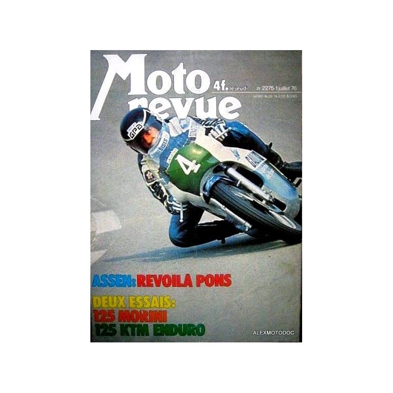 Moto Revue n° 2275