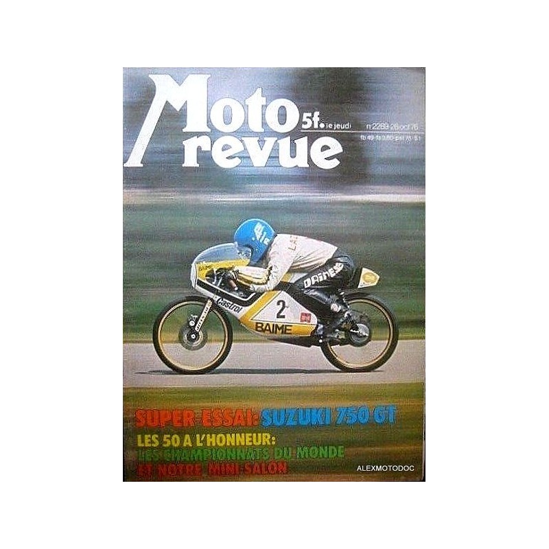 Moto Revue n° 2289