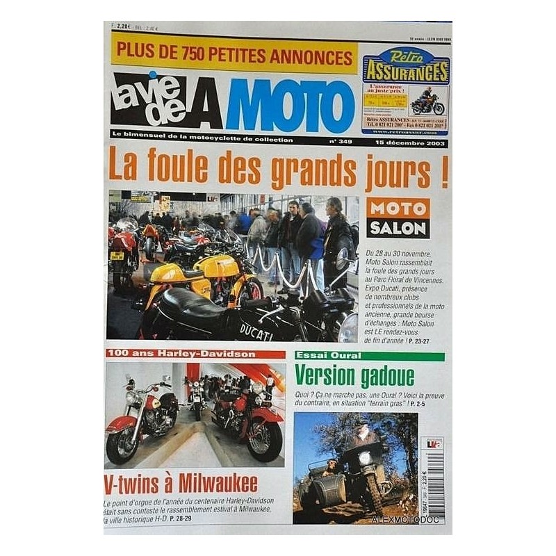 la vie de la moto n° 349