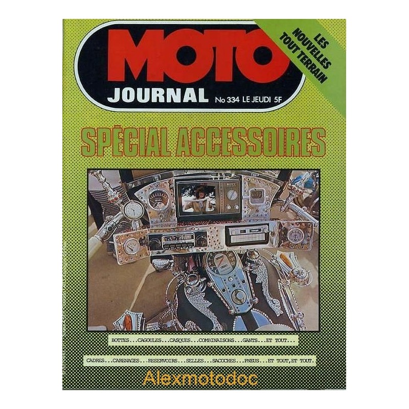 moto journal,Moto journal 334,revue,moto,essai,journal,Honda,BMW,Kawasaki,Suzuki,Yamaha,Triumph,Bsa,Harley,Norton,revue moto,