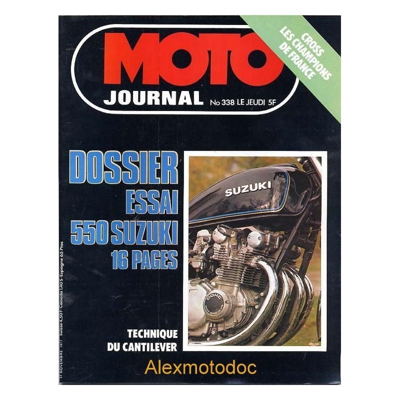 Moto journal n° 338