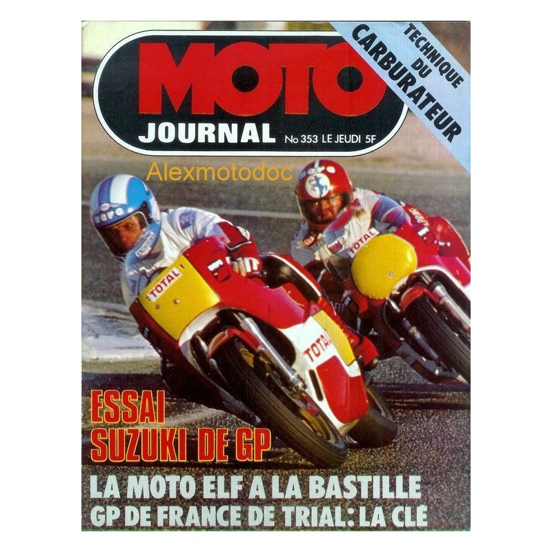 Moto journal n° 353