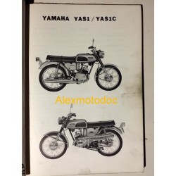 Yamaha 125 YAS1 de 1968